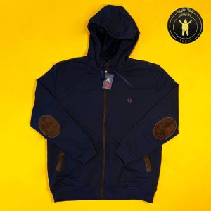 سویشرت سایز بزرگ مردانه برند bob tex داخل خز کلاه دار