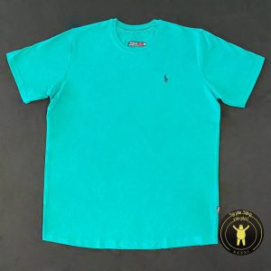 تیشرت سایز بزرگ مردانه نخی پولو POLO یقه گرد (128)