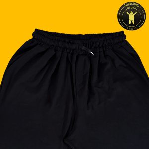 شلوارک مشکی ساده سوپر سایز